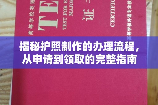 安乡揭秘护照制作的办理流程，从申请到领取的完整指南